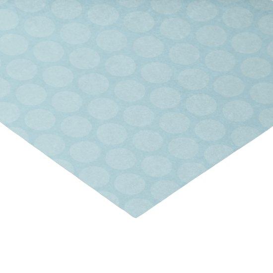 Polka Dot Ocean Blue Tissue Paper