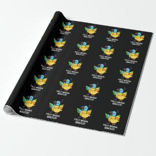Polly Wanna Quacker Funny Animal Pun