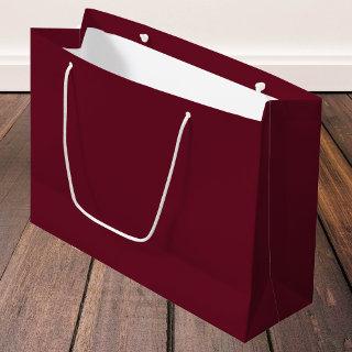 Pomegranate Solid Color Large Gift Bag
