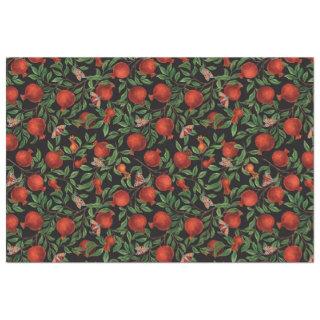 Pomegranates and Bella Moths  Tissue Paper