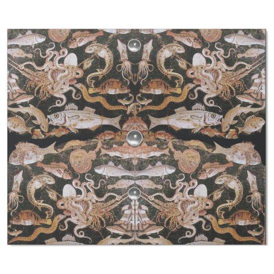 POMPEII COLLECTION /OCEAN -SEA LIFE SCENE Nautical