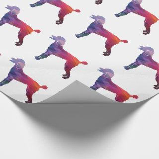 Poodle Geo Silhouette Purple