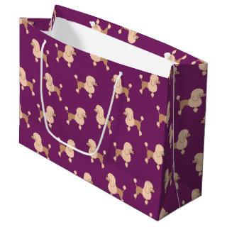 Poodle Large Gift Bag
