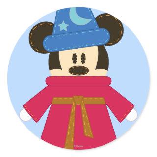 Pook-a-Looz Mickey | Sorcerer's Hat Classic Round Sticker