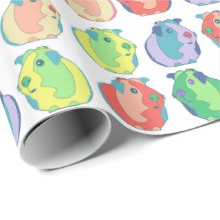 Pop Art Guinea Pig Pattern