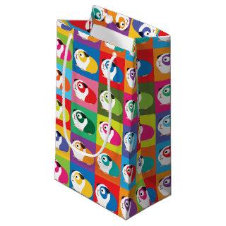 Pop Art Guinea Pigs Small Gift Bag