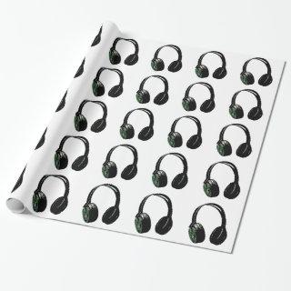 Pop Art Headphone Christmas