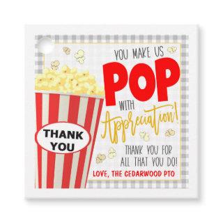 Popcorn Gift Tag