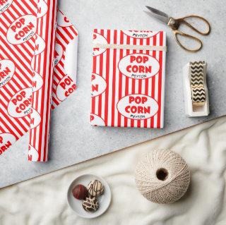 Popcorn Red Stripe Personalized