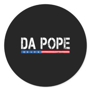 Pope Bob2  Classic Round Sticker