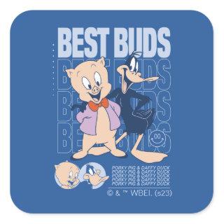 Porky Pig & DAFFY DUCK™ Best Buds Square Sticker