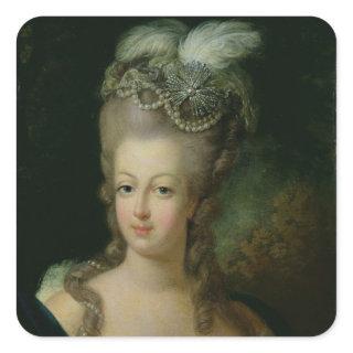 Portrait of Marie-Antoinette Square Sticker