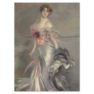 Portrait of Martha Regnier by Giovanni Boldini Tissue Paper