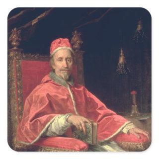 Portrait of Pope Clement IX Square Sticker