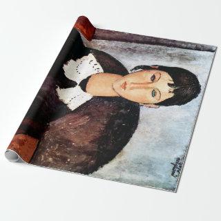 Portrait of White Collar, Modigliani