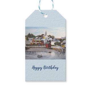 Portsmouth Harbour, New Hampshire Gift Tags
