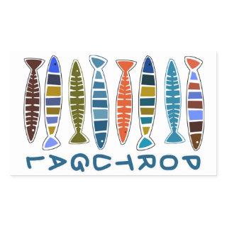 PORTUGAL Fish Pattern stickers