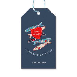 Portuguese sardines gift tags
