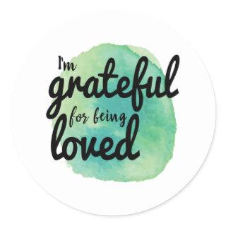 positive good vibes for hard workers classic round sticker