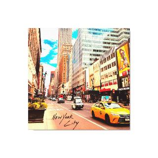 Poster New York City Canvas Print