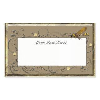 Potter Wasp Rectangular Sticker