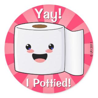 Potty Training Reward Petey TP Stickers