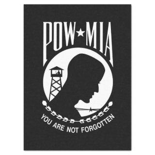 POW MIA Flag: Missing Soldiers of Vietnam War, WW2 Tissue Paper
