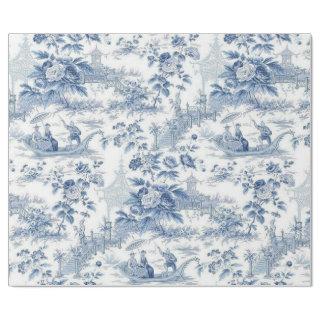 Powder Blue Chinoiserie Toile