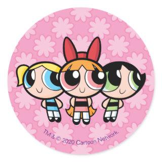 Powerpuff Girls: Sugar, Spice and Everything Nice Classic Round Sticker