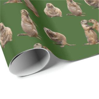 Prairie Dog Frenzy  (Dark Green)