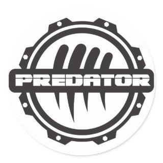 Predator Inc. Gear Logo Classic Round Sticker
