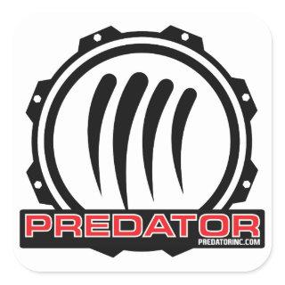 Predator Inc. Gear Logo Square Sticker