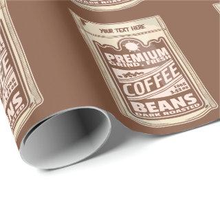 Premium coffee beans food poster cafe Barista