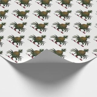 Preppy Heraldic Pineapple Crest Color RWT