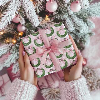 Preppy Wreath with Pink Gingham Bow