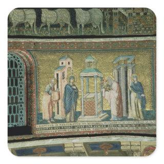 Presentation in the Temple, detail from the Story Square Sticker