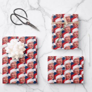 President Donald Trump Fun Kitsch Christmas  Sheets