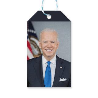 President Joe Biden White House Portrait   Gift Tags