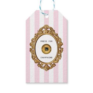 Press for Champagne Gift Tags