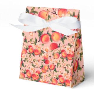"Pretty As A Peach", Peach Fuzz   Favor Boxes