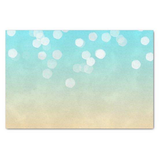 Pretty Beach Bokeh Tissue Paper