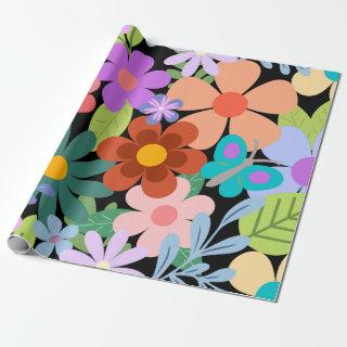 Pretty Black Floral Pattern