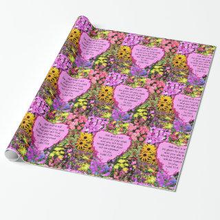 PRETTY FLORAL LUKE 11:9 SCRIPTURE DESIGN