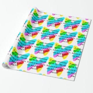 PRETTY JOHN 11:25 RAINBOW BUTTERFLY DESIGN