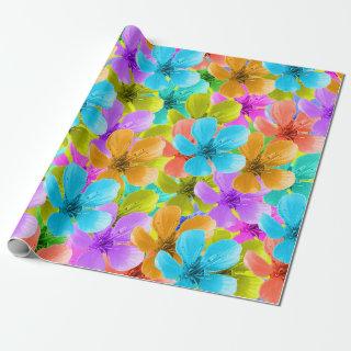 Pretty Multi Colored Blossoms
