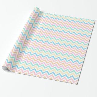 Pretty Pastel Chevron Pattern