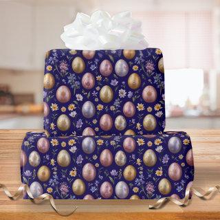 Pretty Patterned Springtime Colorful Easter Eggs