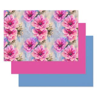Pretty Shabby Chic Pink Flowers Floral Pattern  Sheets