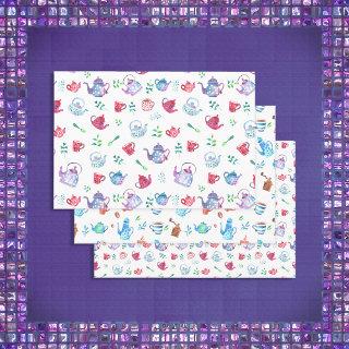 Pretty Tea Party and Coffee Patterns  Sheets