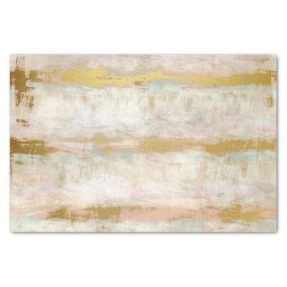 Pretty Vintage Watercolor Stripes Art Pattern Tissue Paper